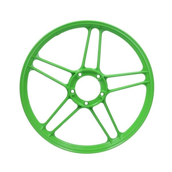 Gussfelgenring 1,35x17" grün